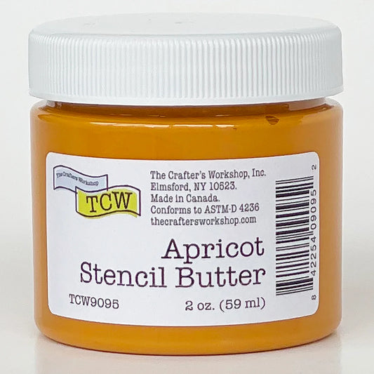 The Crafter's Workshop -   Stencil Butter 2 oz -Apricot