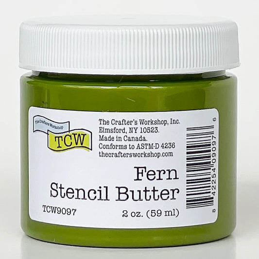 The Crafter's Workshop -   Stencil Butter 2 oz - Fern