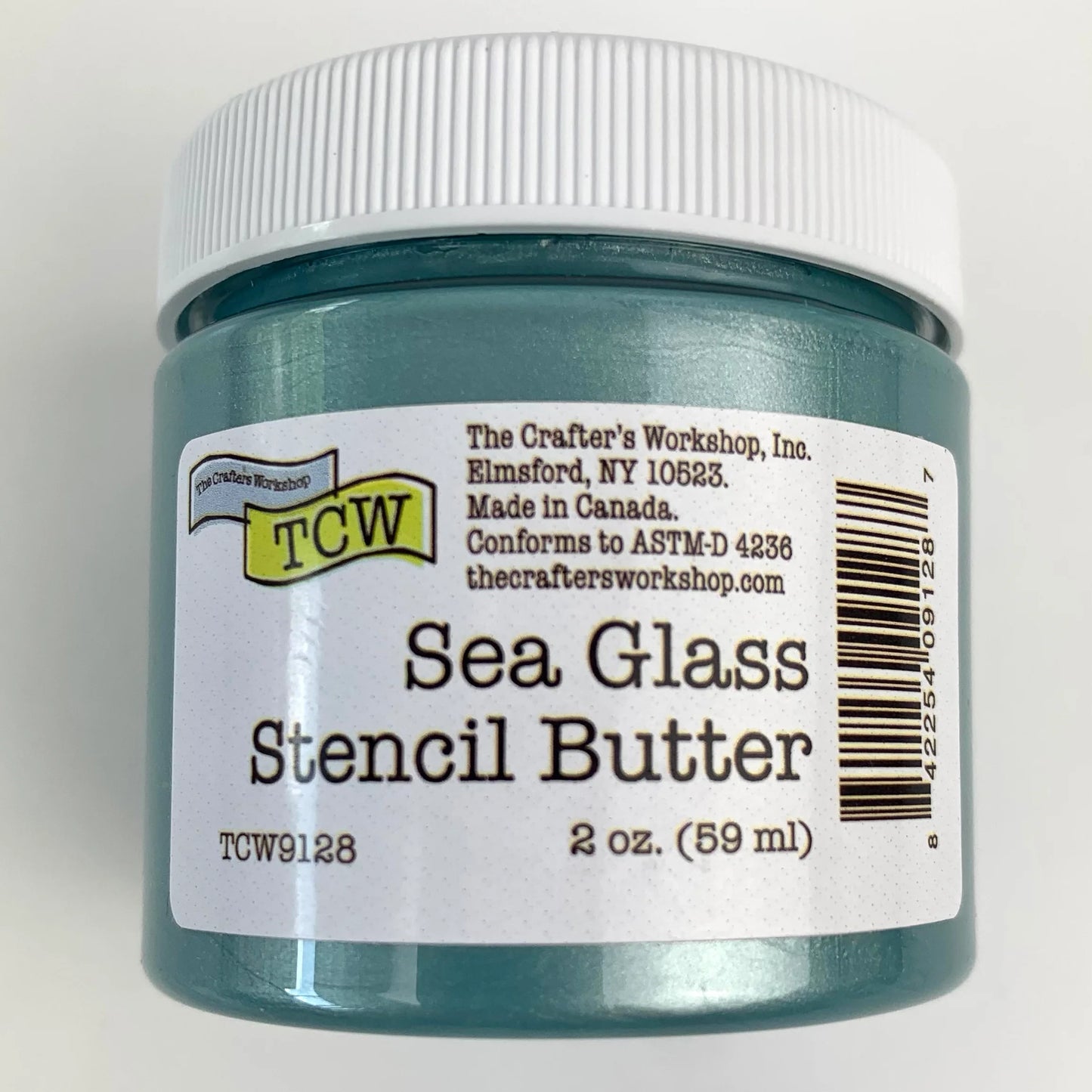 The Crafter's Workshop -   Stencil Butter 2 oz - Sea Glass
