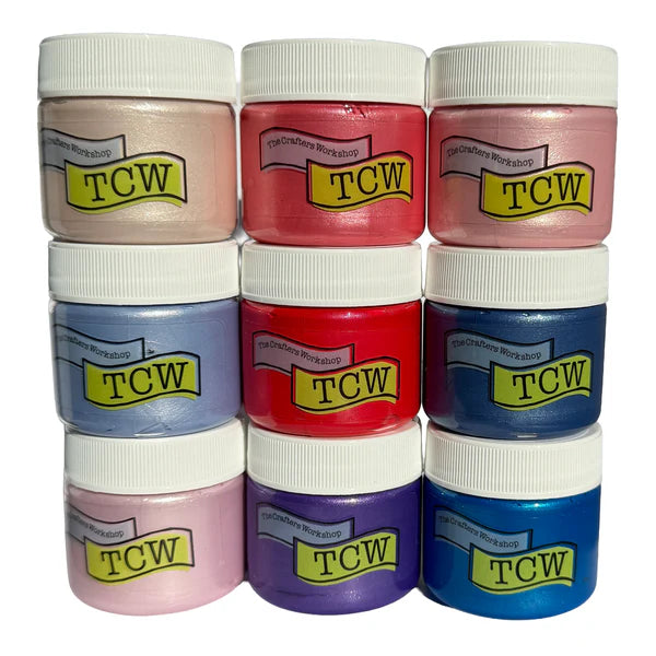 The Crafter's Workshop -  Botanicals Stencil Butter mini 9-Pack