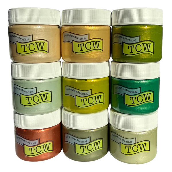 The Crafter's Workshop -   Garden Path Stencil Butter mini 9-Pack