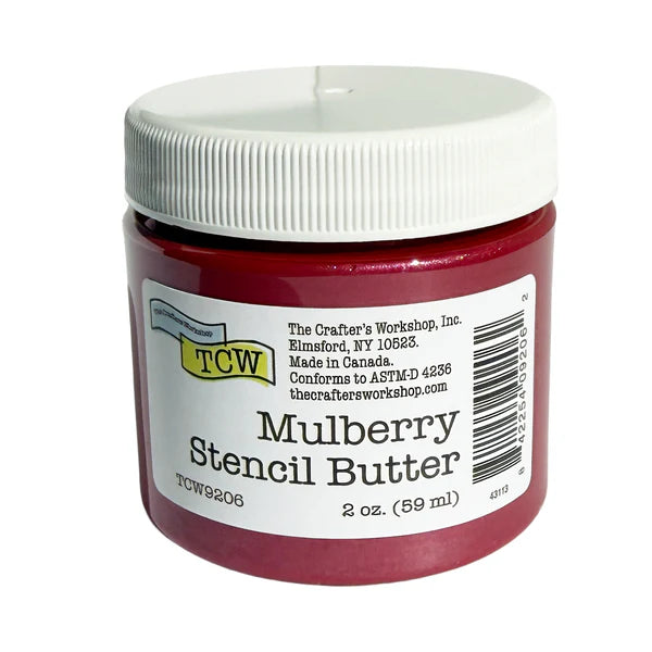 The Crafter's Workshop -   Stencil Butter 2 oz - Mulberry