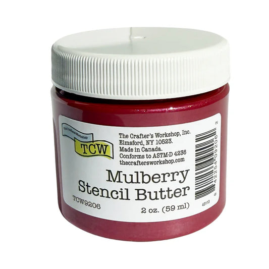 The Crafter's Workshop -   Stencil Butter 2 oz - Mulberry