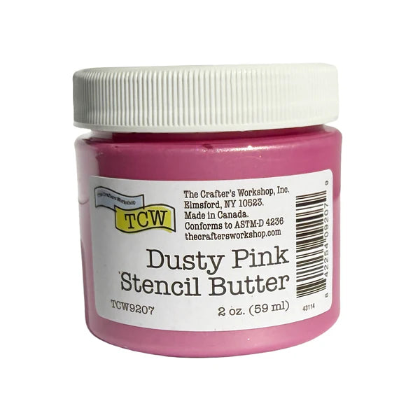 The Crafter's Workshop -   Stencil Butter 2 oz - Dusty Pink