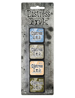 Tim Holtz - Distress Ink by Ranger - Mini Distress Pad Kit #9