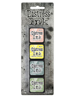 Tim Holtz - Distress Ink by Ranger - Mini Distress Pad Kit #10