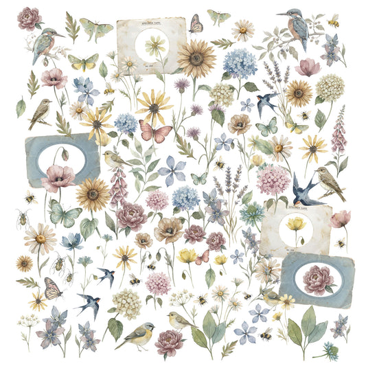 49 And Market - The Quiet Observer Collection - Laser Cuts - Wildflowers
