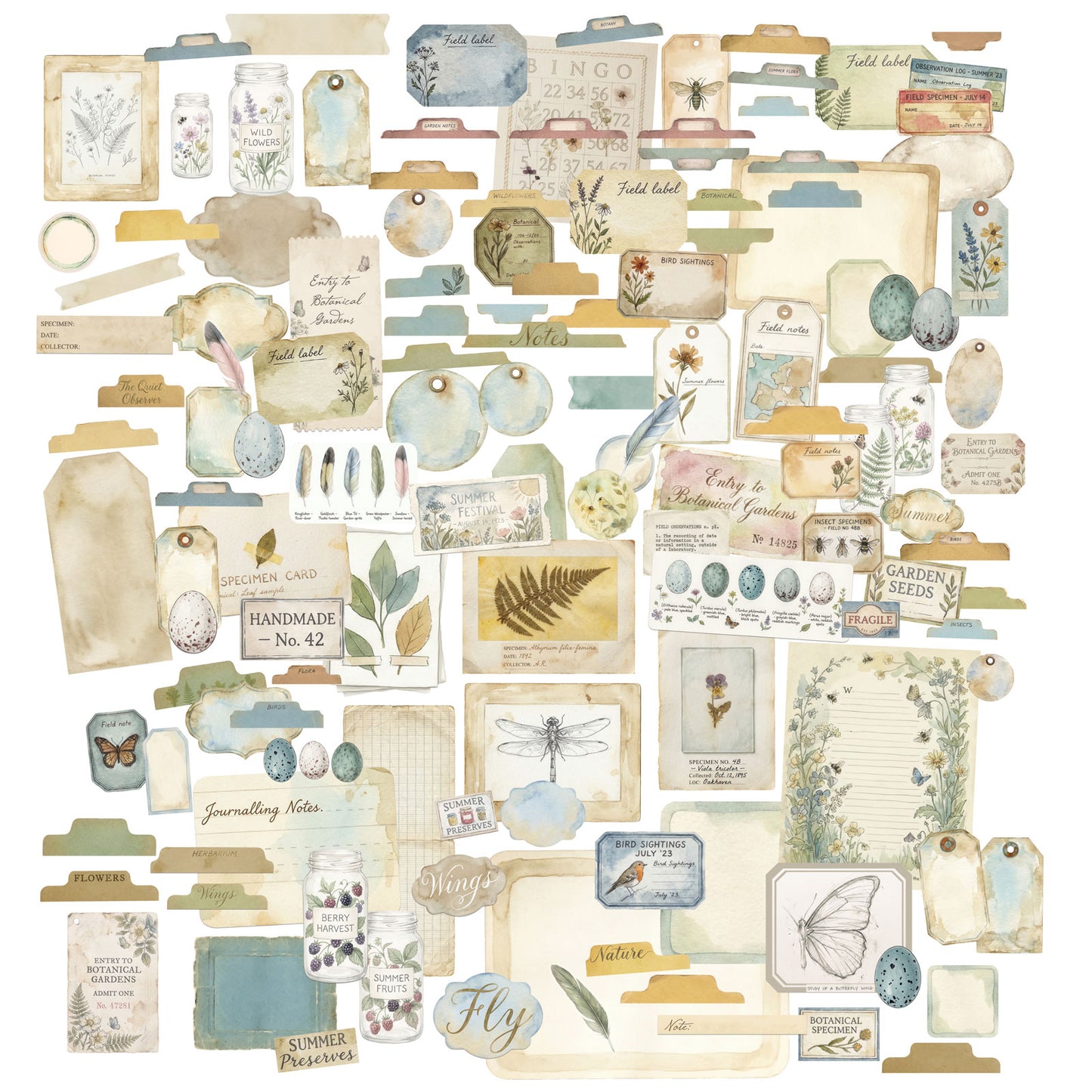 49 And Market - The Quiet Observer Collection - Ephemera Set
