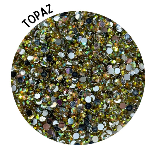 Brutus Monroe - Flat Back Crystals- Topaz