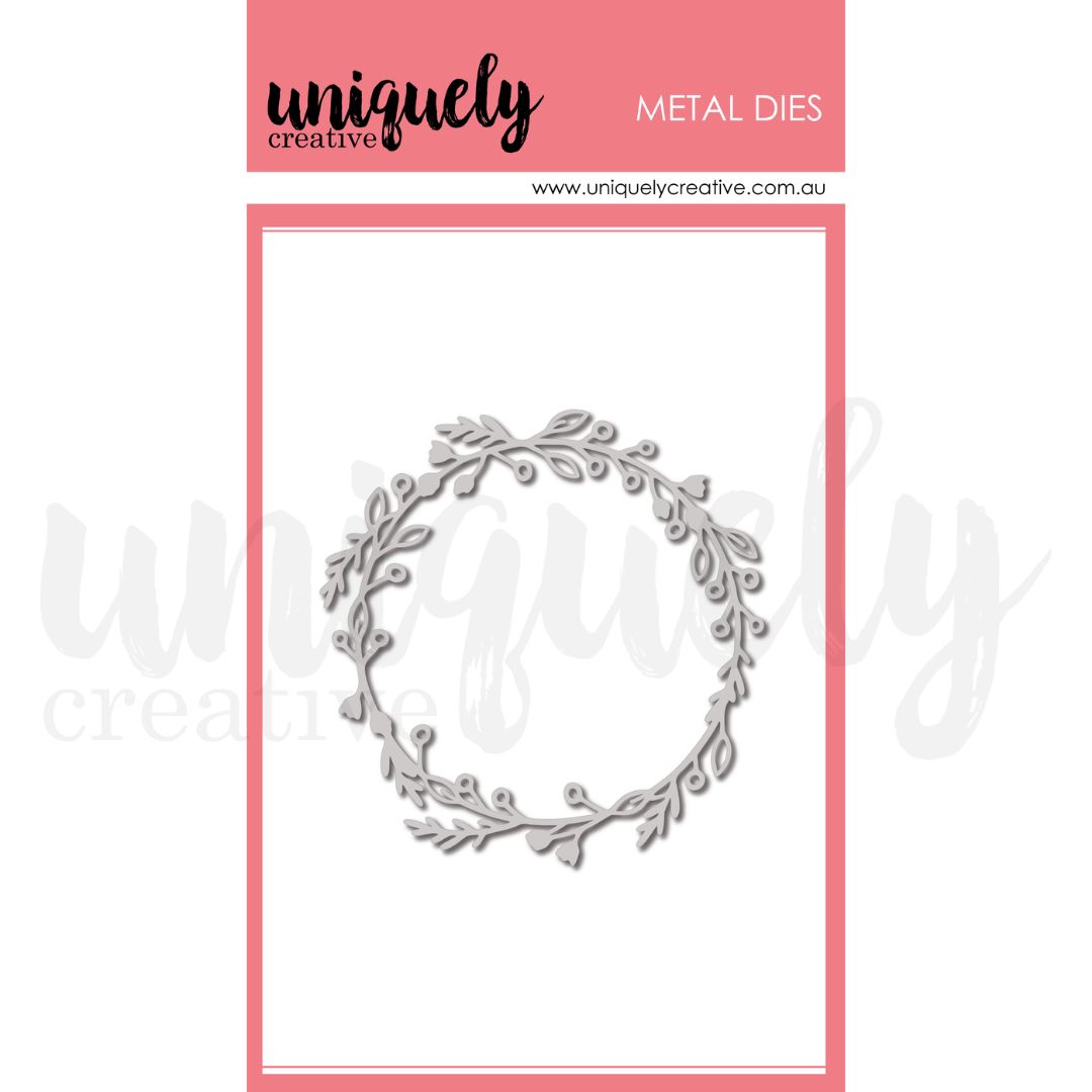 Uniquely Creative - Cutting Dies - Leafy Wreath