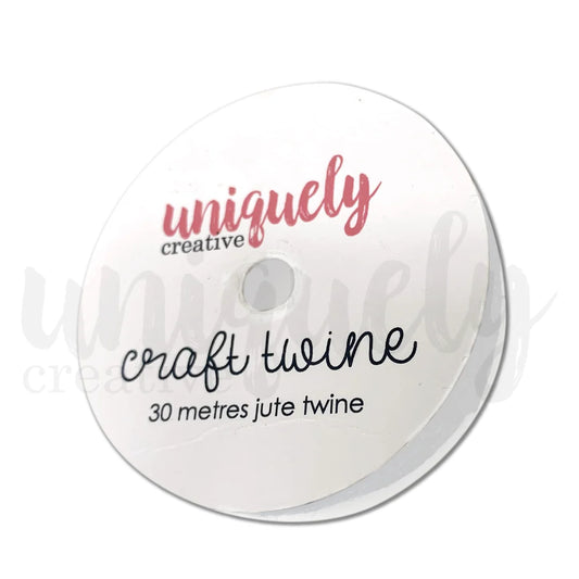 Uniquely Creative - Twine - White