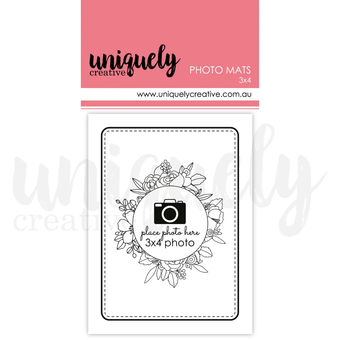 Uniquely Creative - 3 x 3 Photo Mats