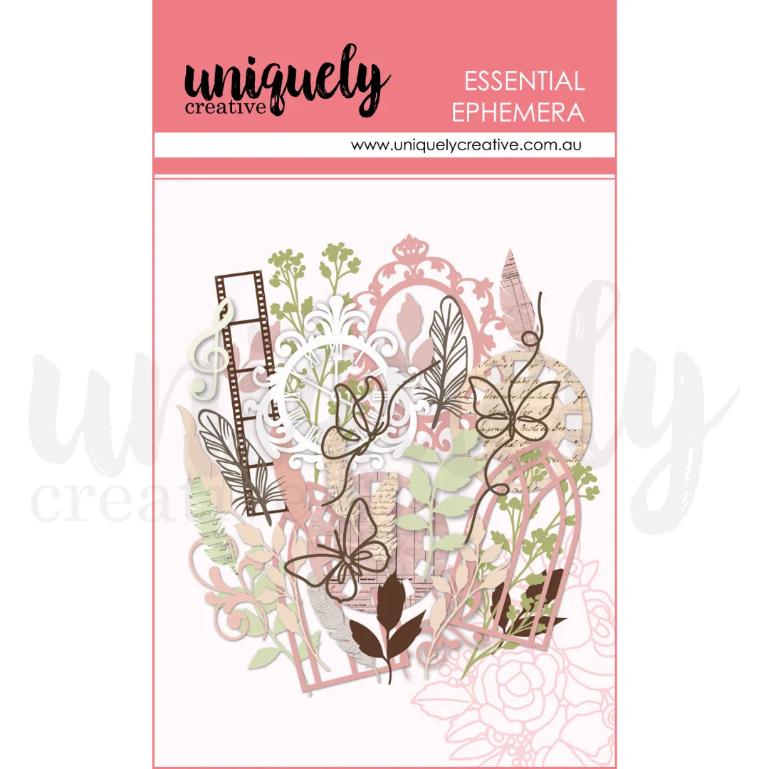 Uniqiuely Creataive - Vintage Layering Ephemera
