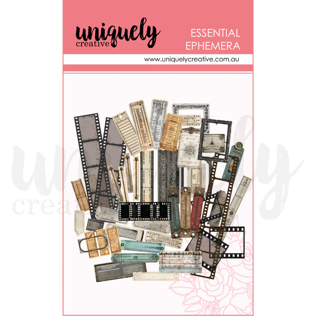 Uniquely Creative - Acetate - Rustic Ephemera