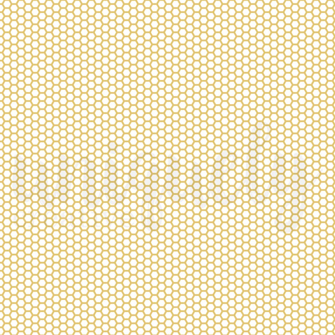 Uniquely Creative - Sweet As Honey Collection - 12 x 12 Acetate - Honeycomb Foil
