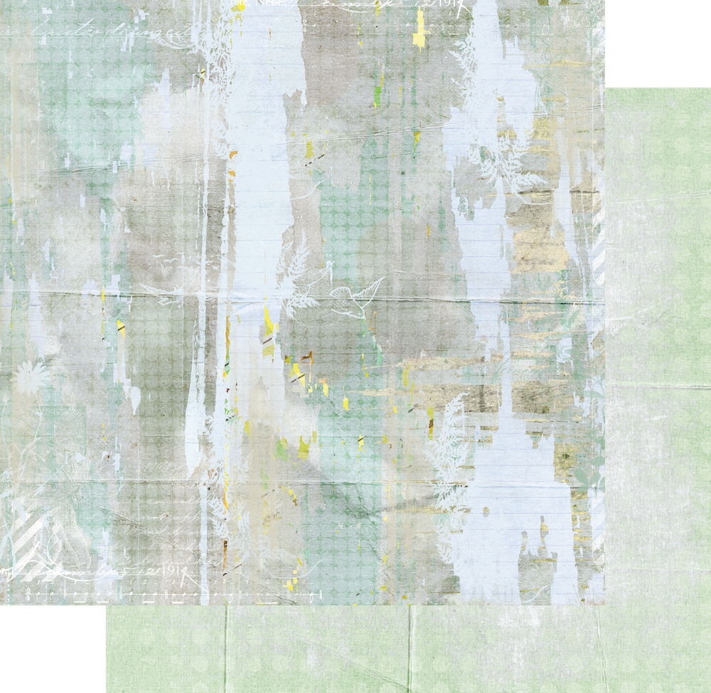 Uniquely Creative - Delighted Curiosities  Collection - 12 x 12 Double Sided Paper - Foliage Whispers