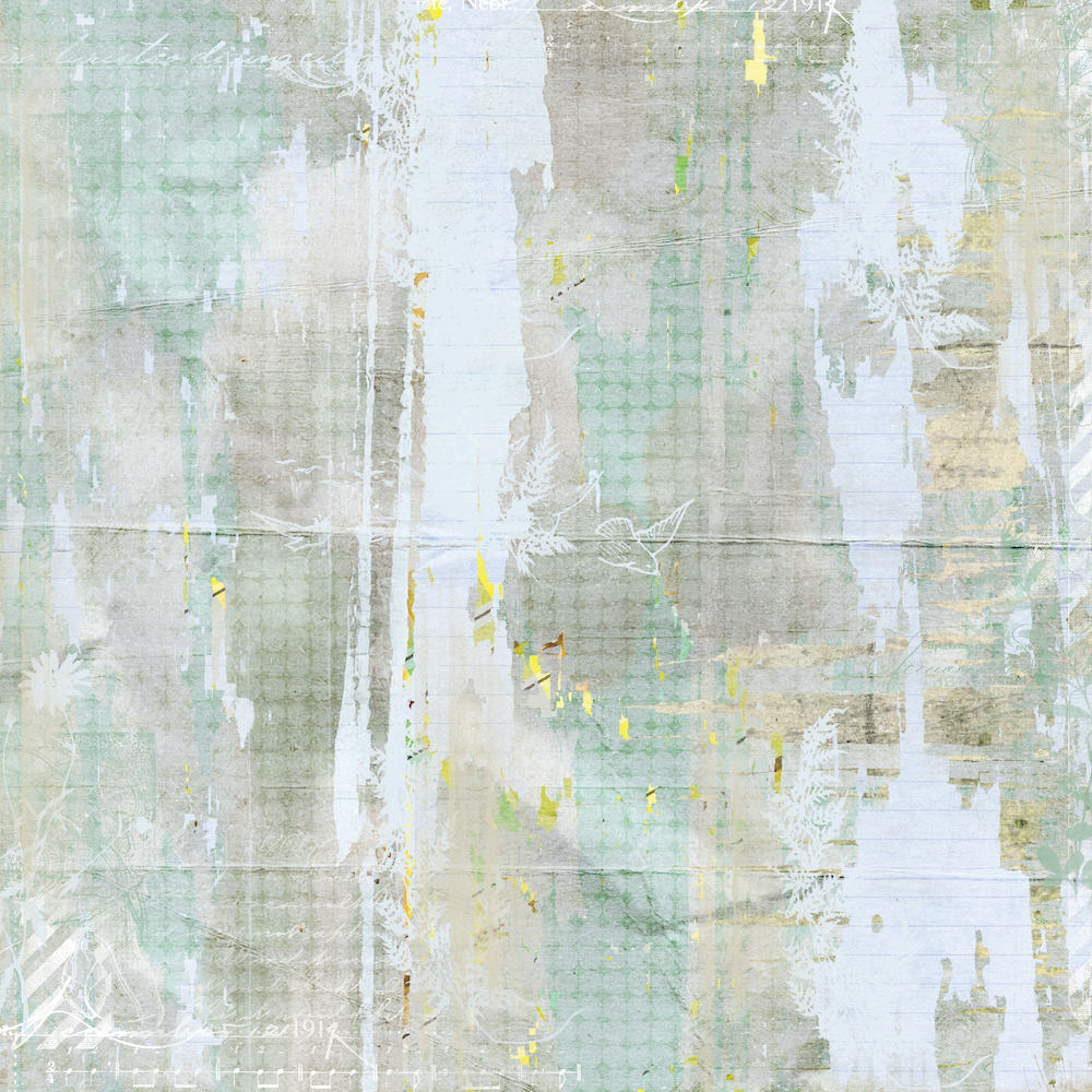 Uniquely Creative - Delighted Curiosities  Collection - 12 x 12 Double Sided Paper - Foliage Whispers