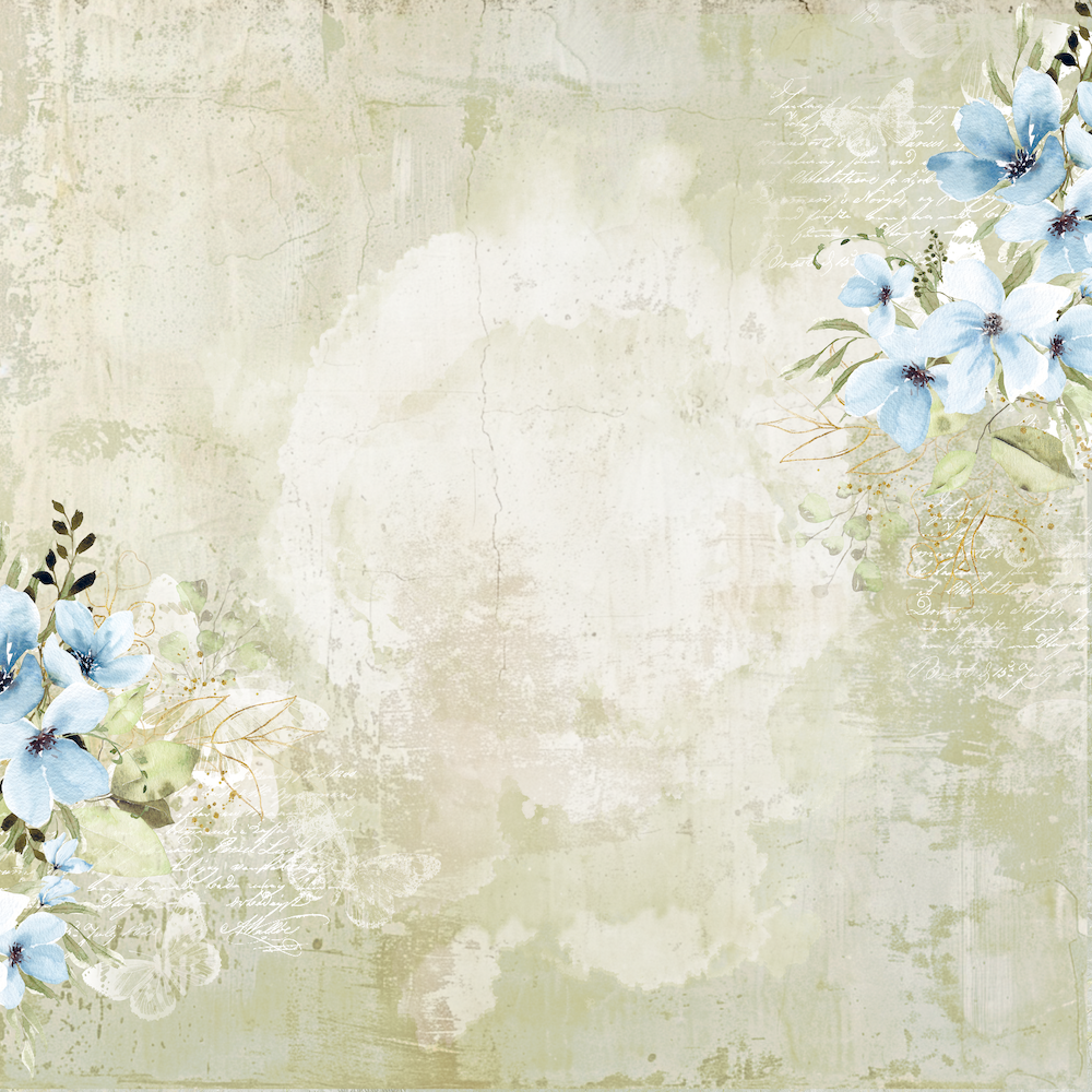 Uniquely Creative - Delighted Curiosities  Collection - 12 x 12 Double Sided Paper - Garden Relics