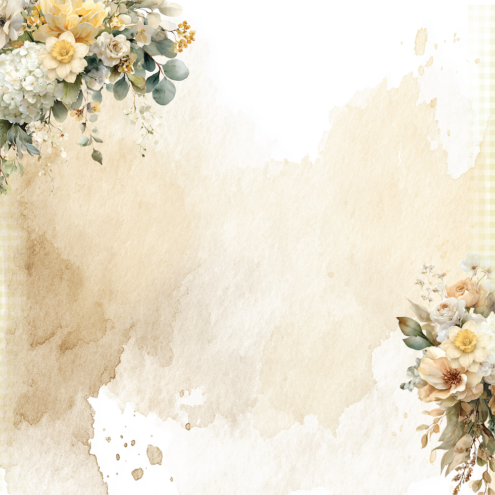 Uniquely Creative - Sweet As Honey Collection - 12 x 12 Double Sided Paper - Moments In Time