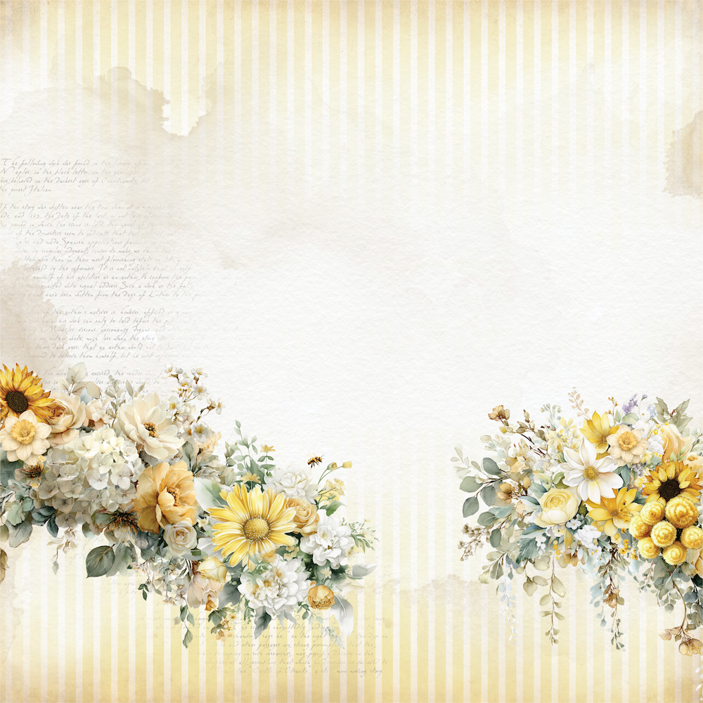 Uniquely Creative - Sweet As Honey Collection - 12 x 12 Double Sided Paper - Nice Things