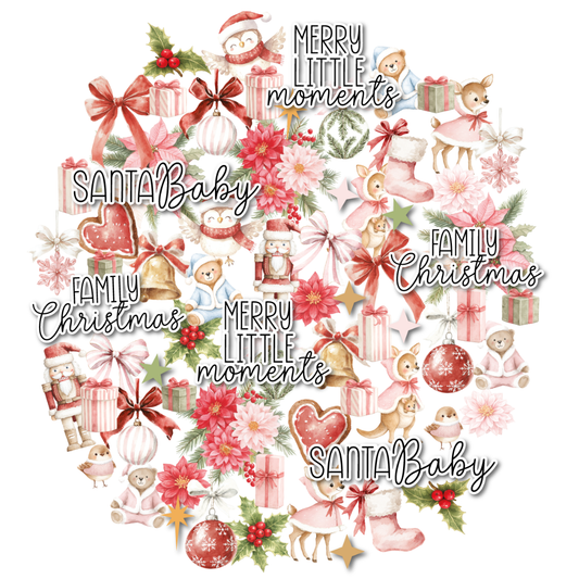 Uniquely Creative - Little Festive Things Collection - Scrapbooking Creative Cuts