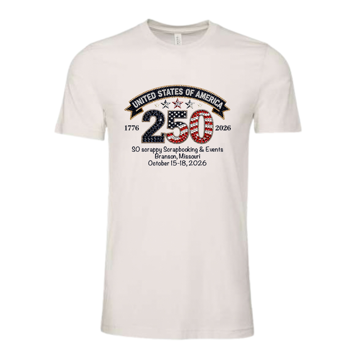 Celebration of Freedom - October 2026 Retreat T-shirts - White