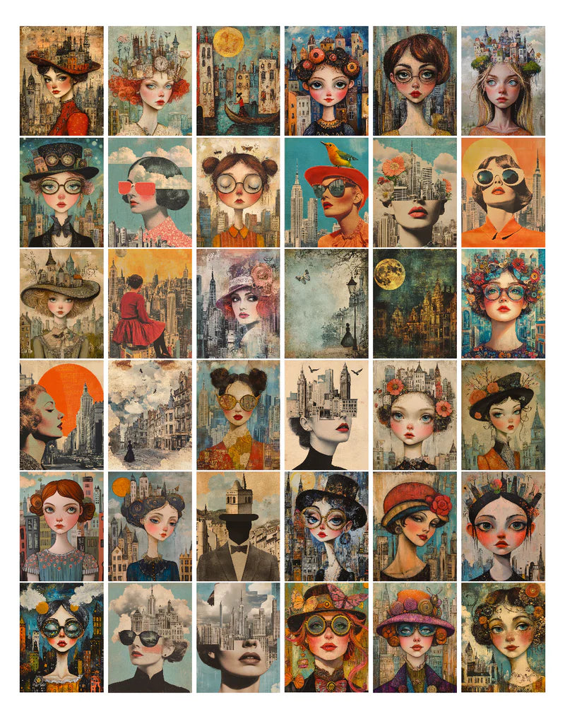 Brutus Monroe - Wonderland Collection - Creative Cards - Uptown Girl