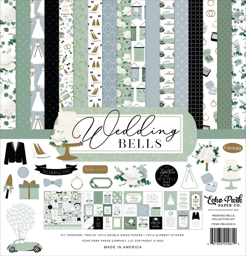 Echo Park Wedding Bells 12 x 12 Collection Kit