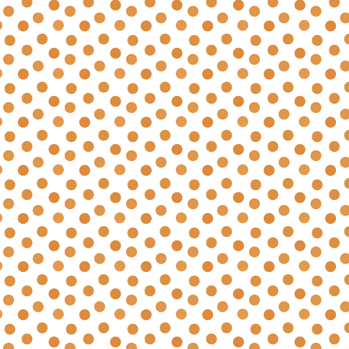 Echo Park - Watercolor Polka Dot Autumn Collection - 12 x 12 Double Sided Paper - Peach