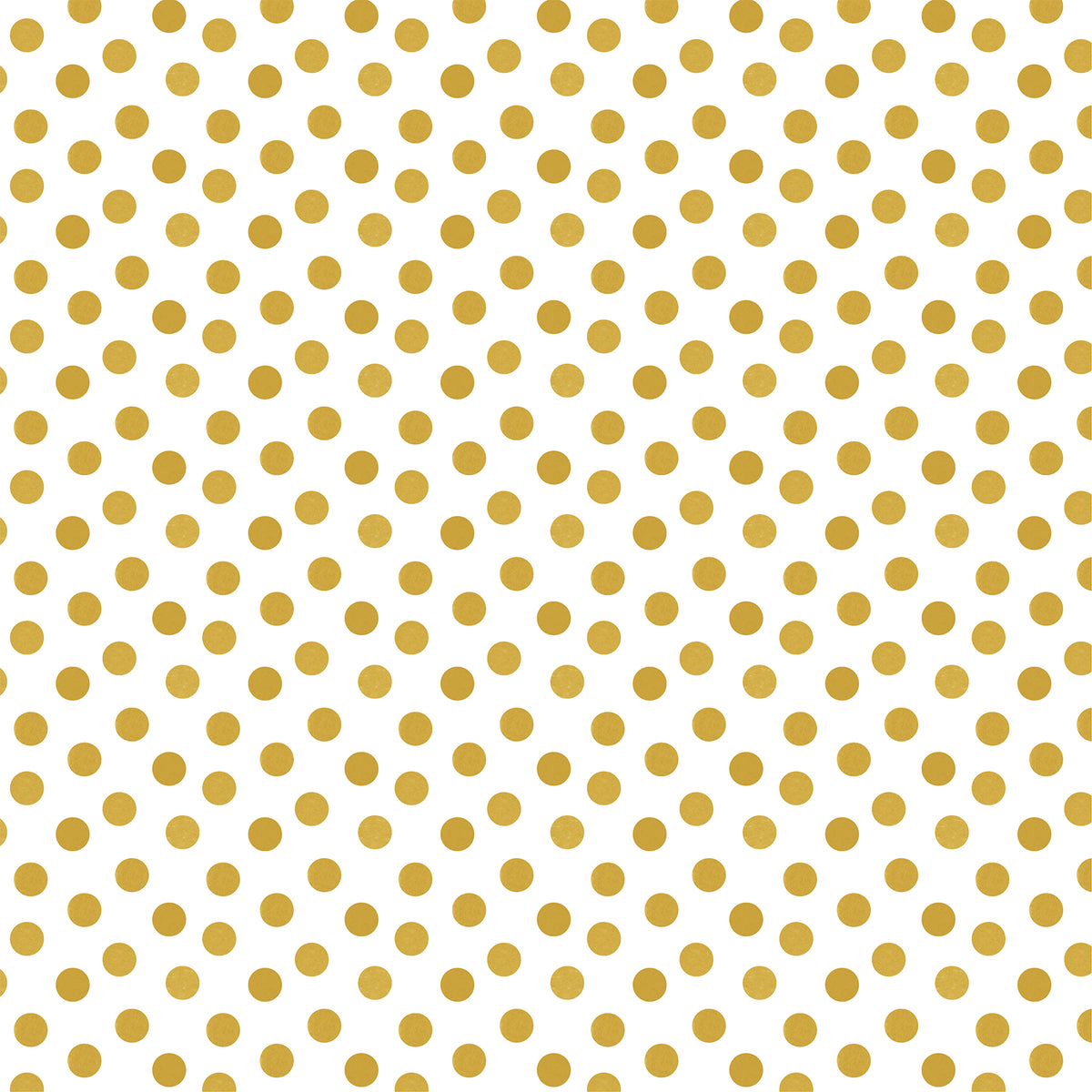 Echo Park - Watercolor Polka Dot Autumn Collection - 12 x 12 Double Sided Paper - Mustard