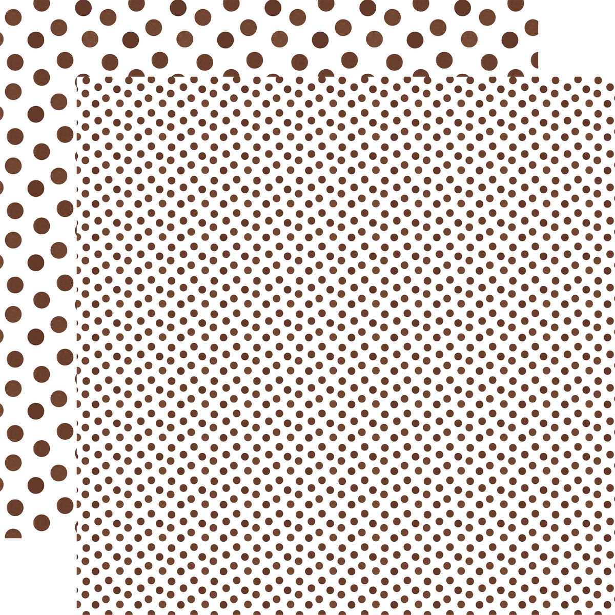 Echo Park - Watercolor Polka Dot Autumn Collection - 12 x 12 Double Sided Paper - Clay
