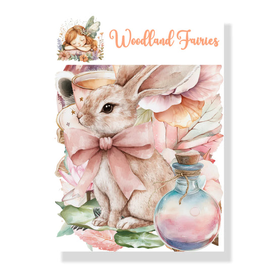 SSC Designs - Woodland Fairies Collection - Laser Cut Scrapbook Ephemera Embellishments