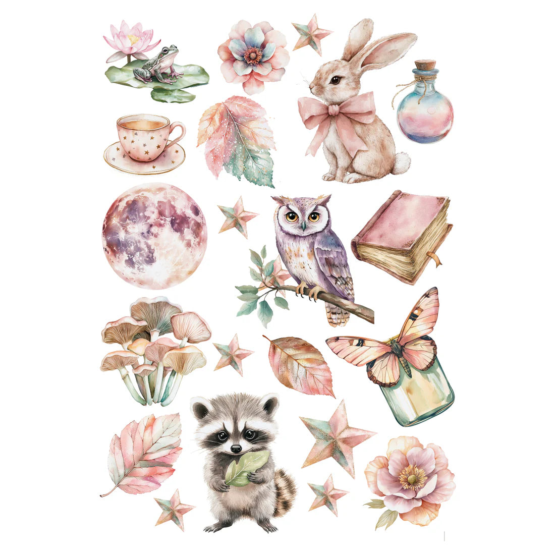 SSC Designs  Woodland Fairies 12 x 12 Scrapbook Paper & Embellishment Kit