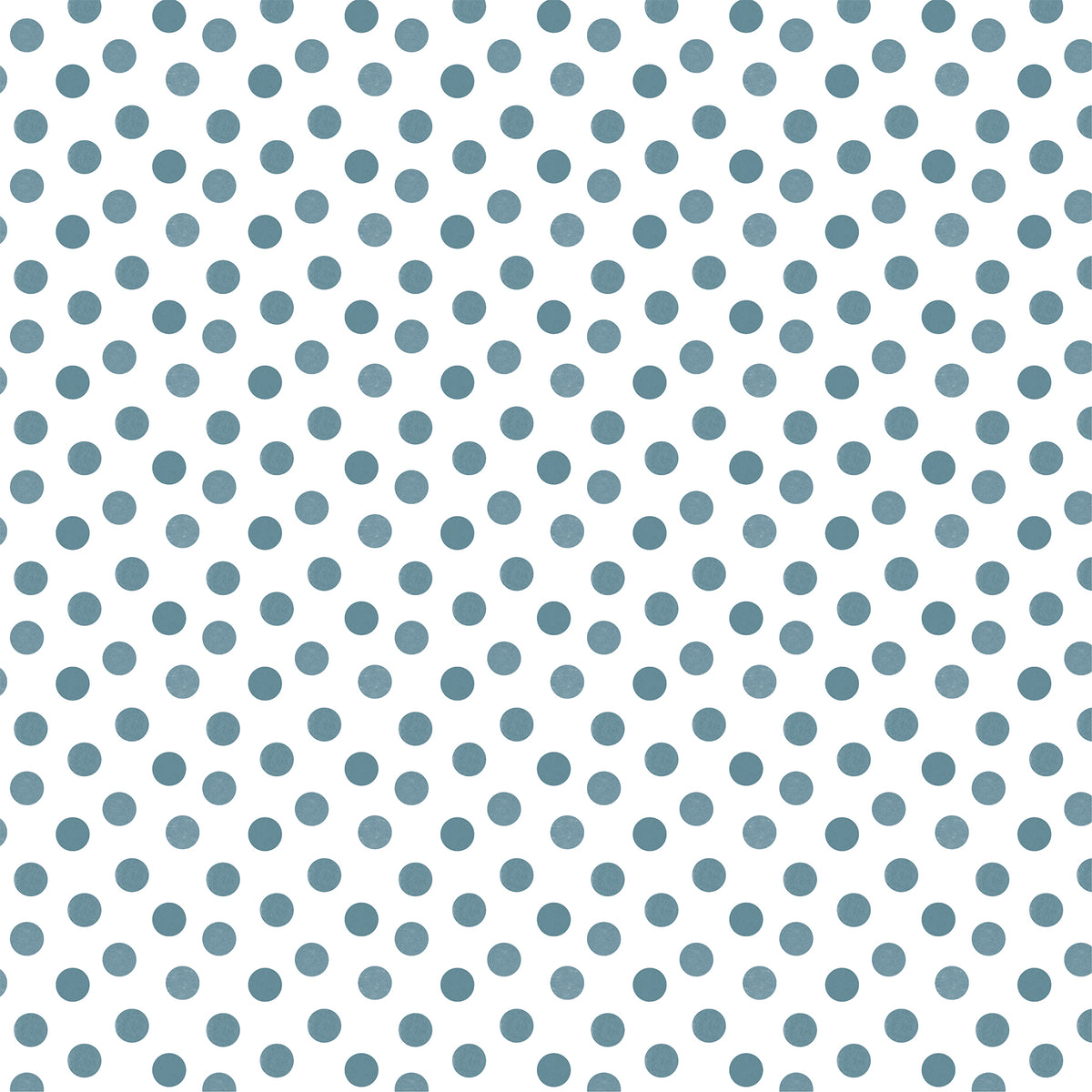 Echo Park - Watercolor Polka Dot Winter Collection - 12 x 12 Double Sided Paper - Cornflower