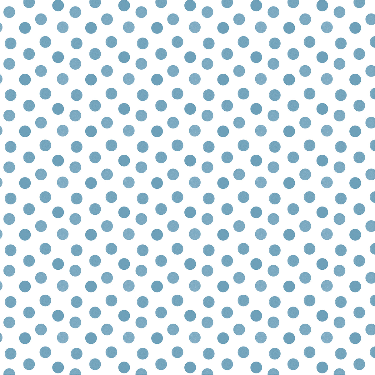 Echo Park - Watercolor Polka Dot Winter Collection - 12 x 12 Double Sided Paper - Sky