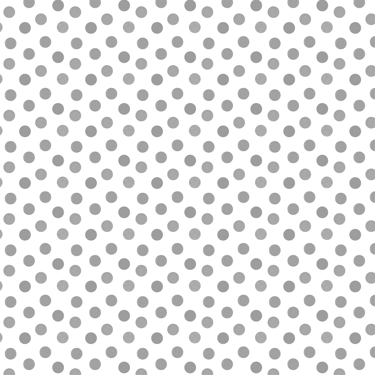 Echo Park - Watercolor Polka Dot Winter Collection - 12 x 12 Double Sided Paper - Light Gray