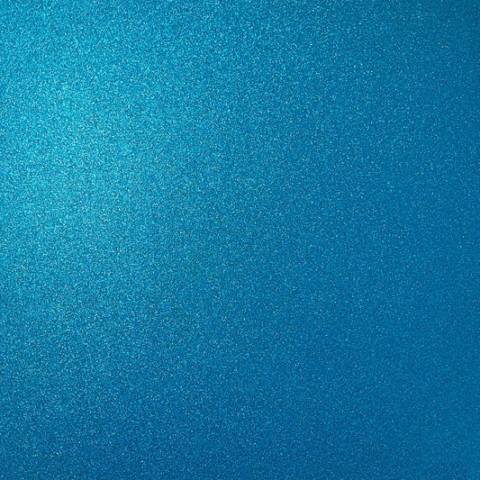 Encore Paper - 12 x 12 WOW No Shed Glitter Paper - Blue Raspberry