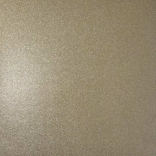 Encore Paper - 12 x 12 WOW No Shed Glitter Paper - Champagne