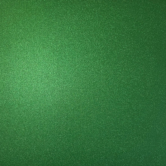 Encore Paper - 12 x 12 WOW No Shed Glitter Paper - Emerald Green