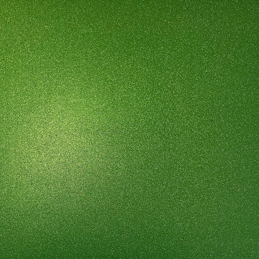 Encore Paper - 12 x 12 WOW No Shed Glitter Paper - Moss Green