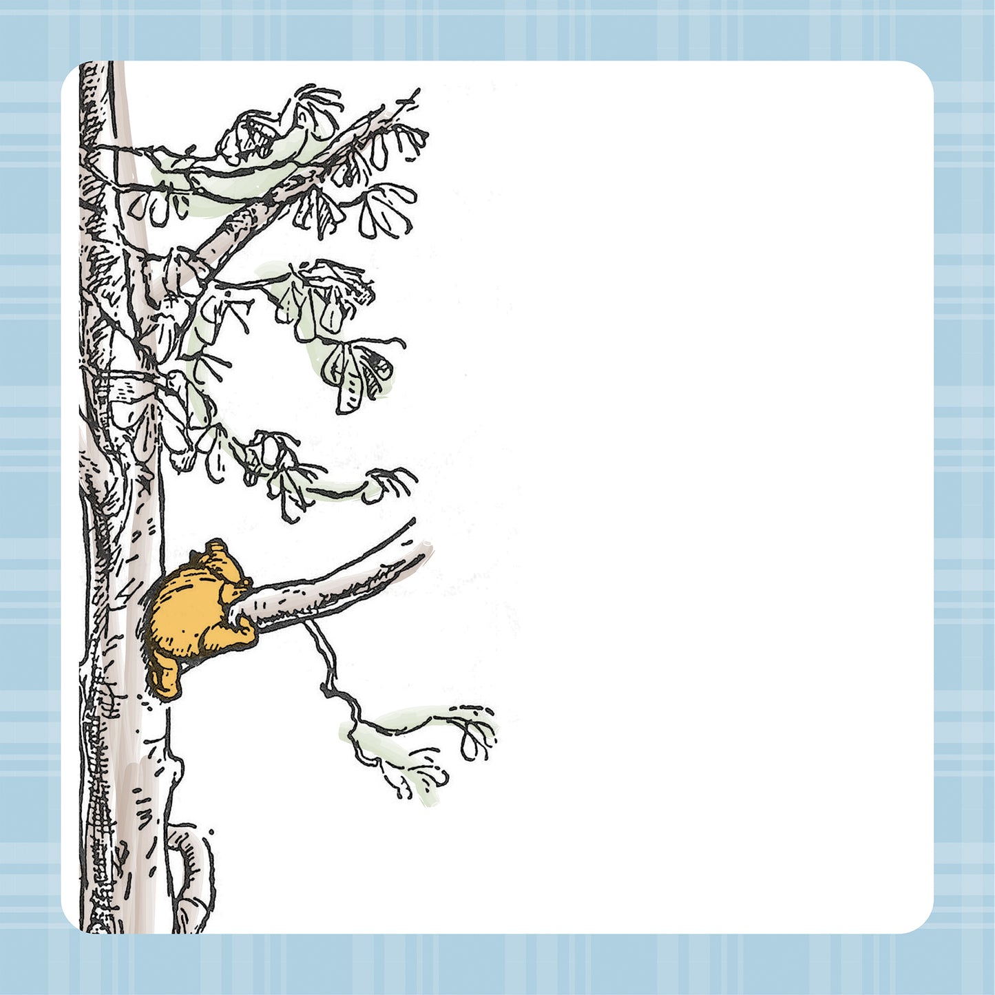 Echo Park - Winnie The Pooh Page Frames Collection - 12 x 12 Double-Sided Paper - In The Tree