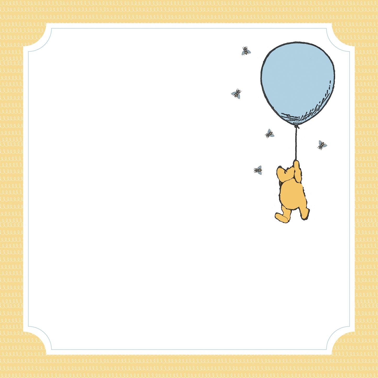 Echo Park - Winnie The Pooh Page Frames Collection - 12 x 12 Double-Sided Paper -Up And Away