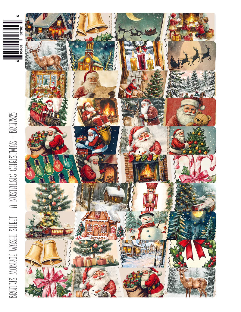 Brutus Monroe - A Nostalgic Christmas | Washi Sheet