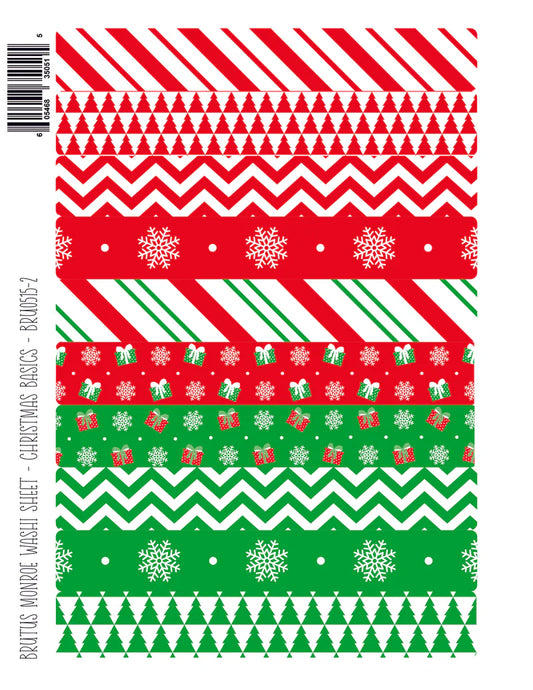 Brutus Monroe - Christmas Basics | Washi Sheet