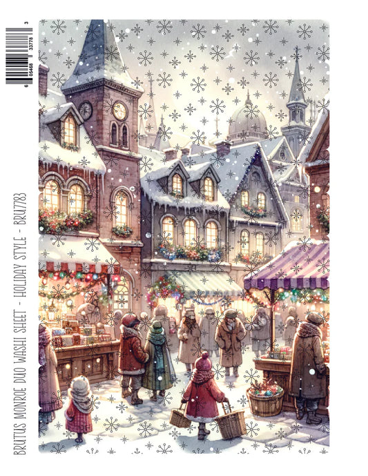 Brutus Monroe - Holiday Style | DuoFoil Washi Sheet
