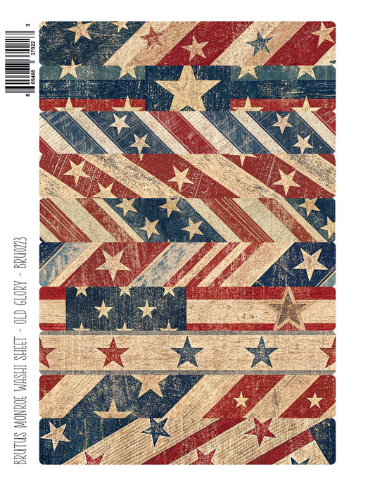 Brutus Monroe - Old Glory | Washi Sheet