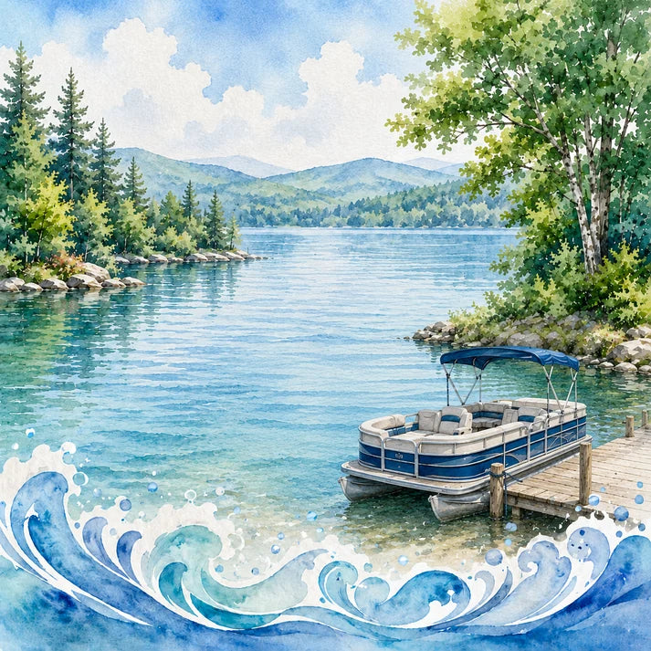 SSC - Water Sports Collection - 12 x 12 Double-Sided Paper - Pontoon Party