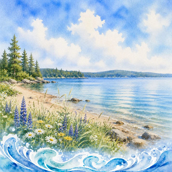 SSC - Water Sports Collection - 12 x 12 Double-Sided Paper - Pontoon Party
