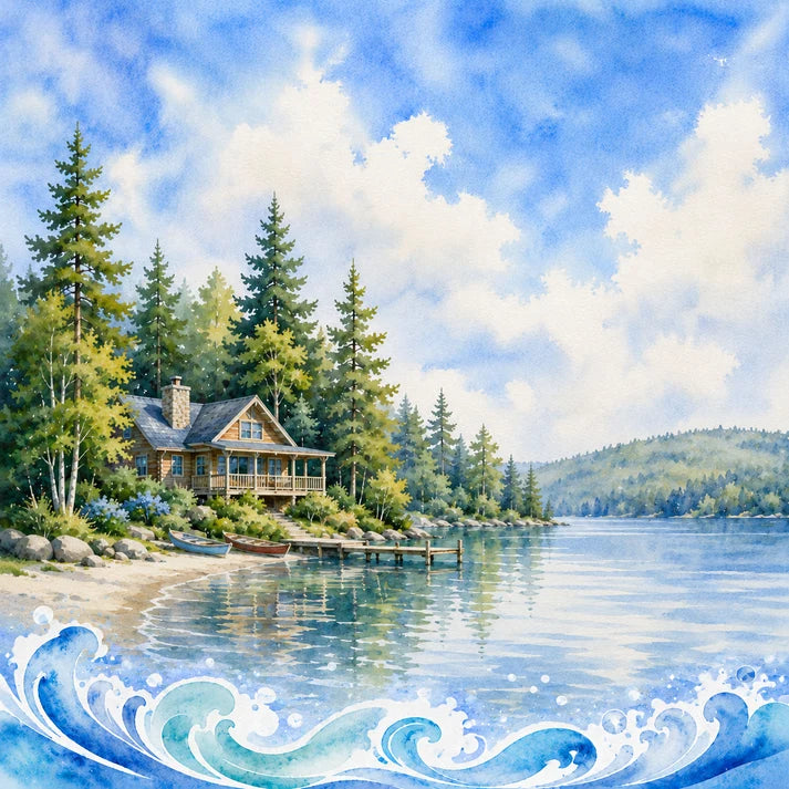 SSC - Water Sports Collection - 12 x 12 Double-Sided Paper - Kayak Adventure