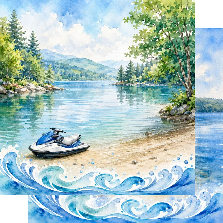 SSC - Water Sports Collection - 12 x 12 Collection Pack With Ephemera